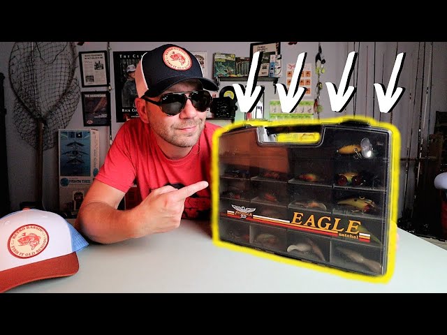 Angler goes ANTIQUE PICKING and finds an OLD TACKLE BOX packed with VINTAGE  LURES 