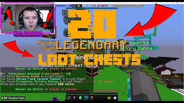 Opening 20 Bedwars Loot Chests - Hypixel Openings