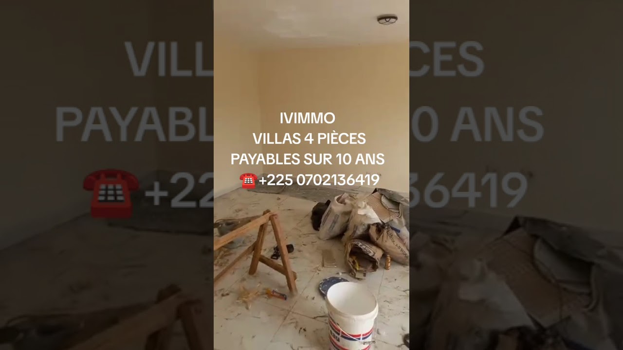 Vente Villa 4 Pièces