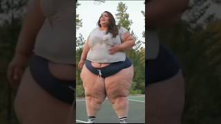 Unstoppable SSBBW Basketball Queen 🏀✨—Witness the Power of Plus Size \u0026 BBW Talent!😍❤️ #ssbbw #short