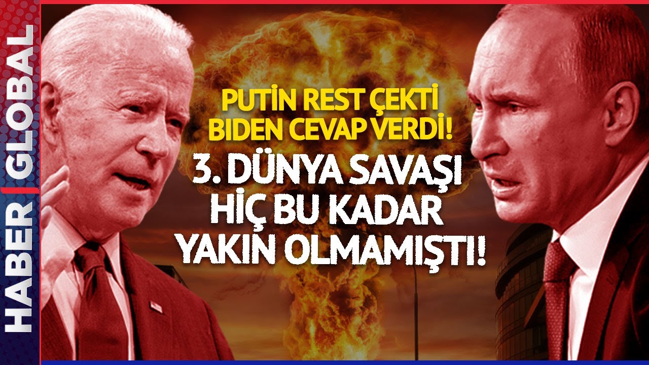 ⁣Rusya ile ABD Karşı Karşıya! Putin Rest Çekti Biden'dan Cevap Gecikmedi! 3. Dünya Savaşı An Mes