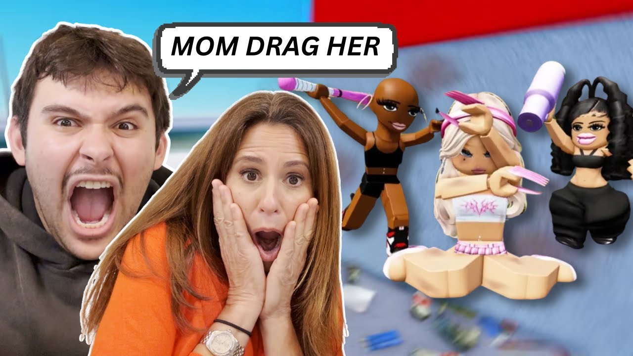 Играть в голосовой чат Roblox с МОЕЙ МАМОЙ было ошибкой 😭