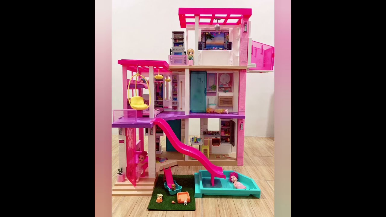  Barbie Dreamhouse Dollhouse with Pool, Slide and Elevator :  Everything Else