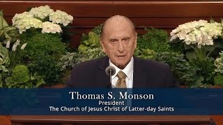 Thomas S. Monson - El poder del Libro de Mormón - SUD 2017 (Dom. 2 Abril)