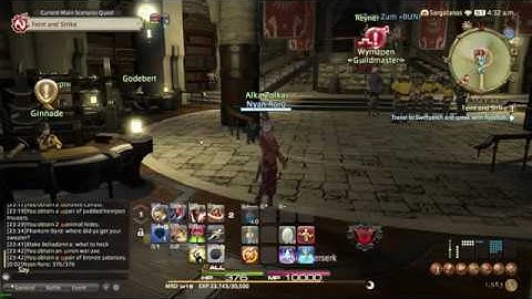 FINAL FANTASY XIV Self Buff Macro Test One