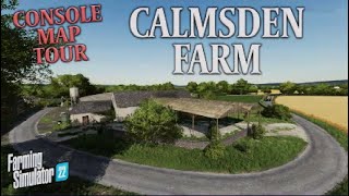 “CALMSDEN FARM” FS22 MAP TOUR! NEW MOD MAP | Farming Simulator 22 (Review) PS5.