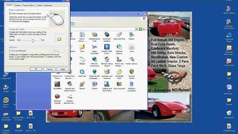 How to reverse mouse click settings