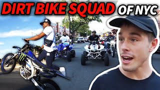 Dirt Bike Squad Takes Over New York City!