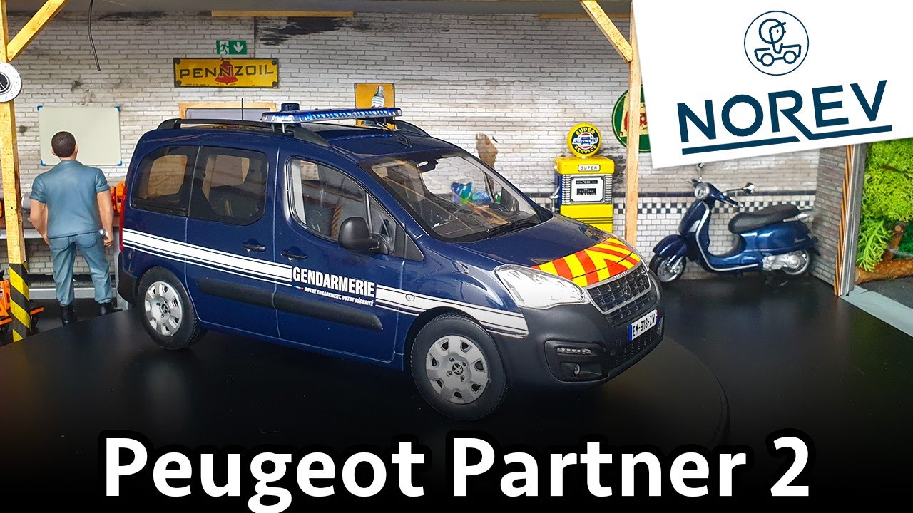 PEUGEOT PARTNER GENDARMERIE, Norev 1/18 (184890) #39