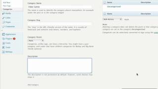 WordPress Tutorial: Working with Categories