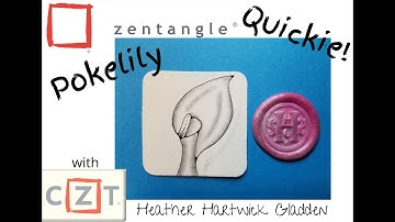 Pokelily| Zentangle® Quickie