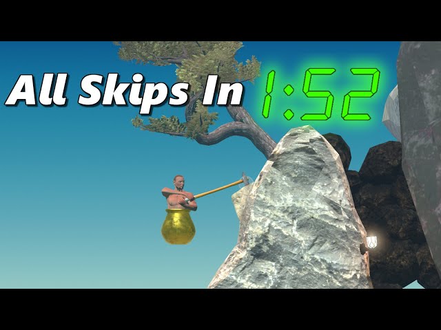 Glitchless in 01:30.574 by gRossi - Getting Over It With Bennett