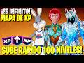 INFINITO MAPA DE XP FORTNITE TEMPORADA 2 COMO SUBIR RAPIDO DE NIVEL PASE DE BATALLA PASE OG T8