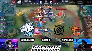 MSC X EWC | EVOS GLORY VS NIP FLASH MSC GROUP STAGE BO2 GAME 1 ESPORTS WORLD CUP