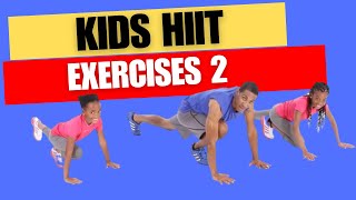 Kids HIIT Exercises 2