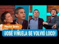 ¡José Viñuela se volvió loco! Terminó fuera del set - Mucho Gusto 2019