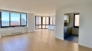 Corner 45th Floor 2 bed 2 bath with amazing water and city views in Tribeca