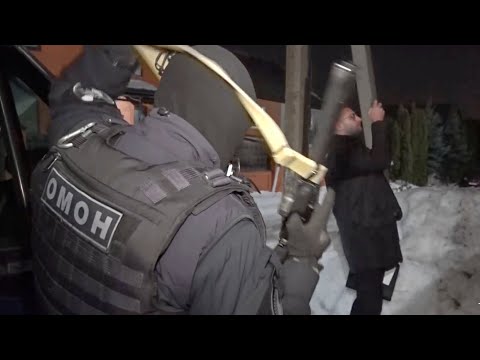 РАБОТАЕТ ОМОН задержание бандюганов оперативная съёмка