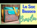 Tuto diy facile  coudre le sac besace  fermeture zippe brasla 