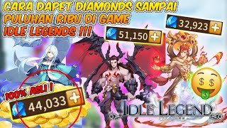 HOW TO GET TENS OF THOUSANDS OF DIAMONDS IN IDLE LEGENDS RAGNAROK SAGA INDONESIA screenshot 5