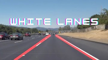 Finding Lane Lines on the Road (White Lanes)
