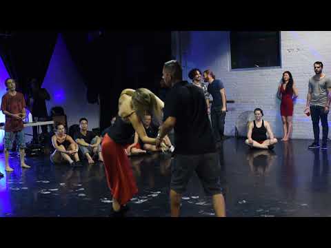 Lucia Kubasova and Jefferson Dadinho workshop demo at TZM18