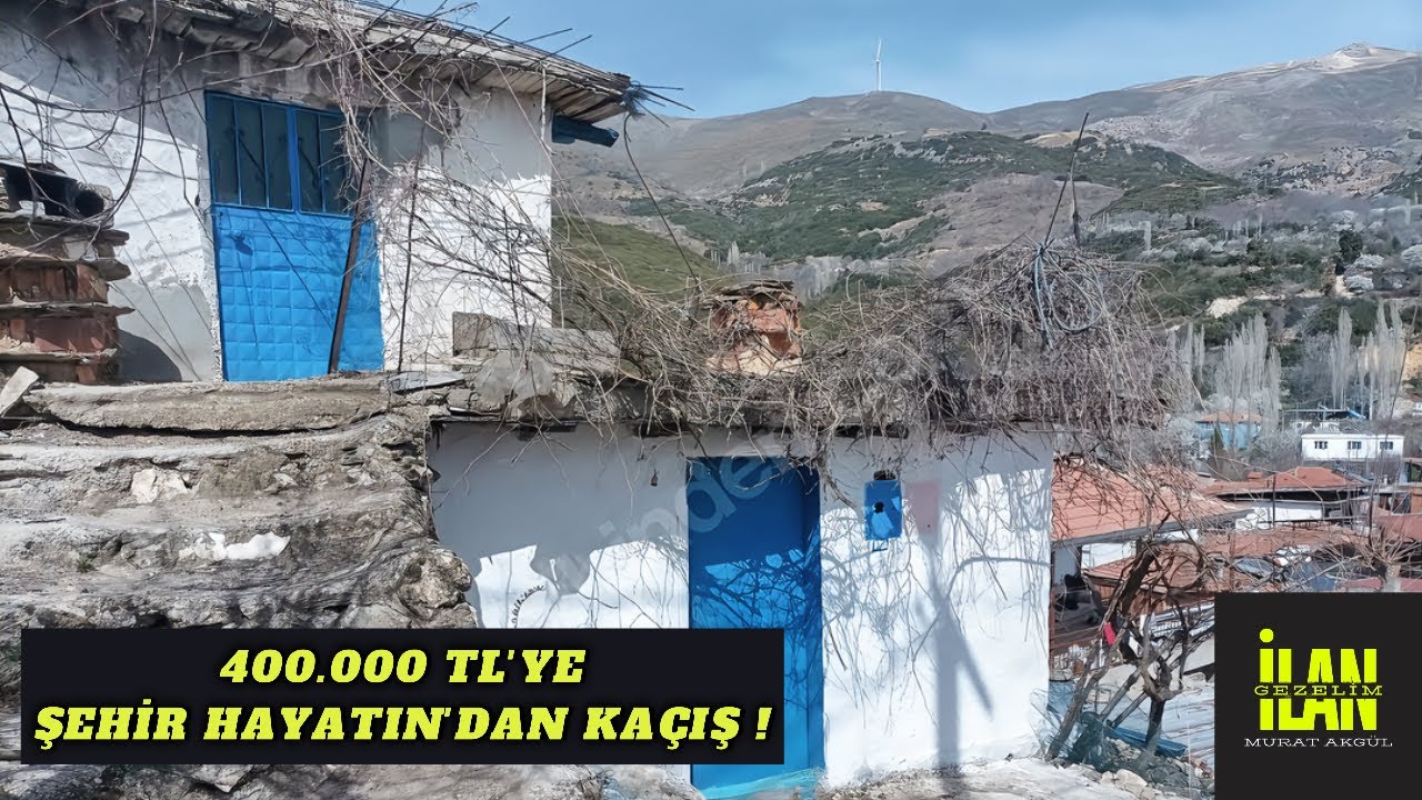 Şehir Stresinden Kurtul! 400 Bin TL'ye | Satılık Bahçeli Köy Evleri #müstakilev #köyevi #köyevleri
