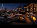 New York Skyline Nights - Smooth Jazz Saxophone for Relaxation &amp; Focus