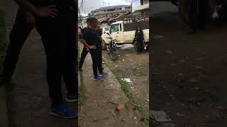 Shooting Time N This Happened In Ukhrul Town