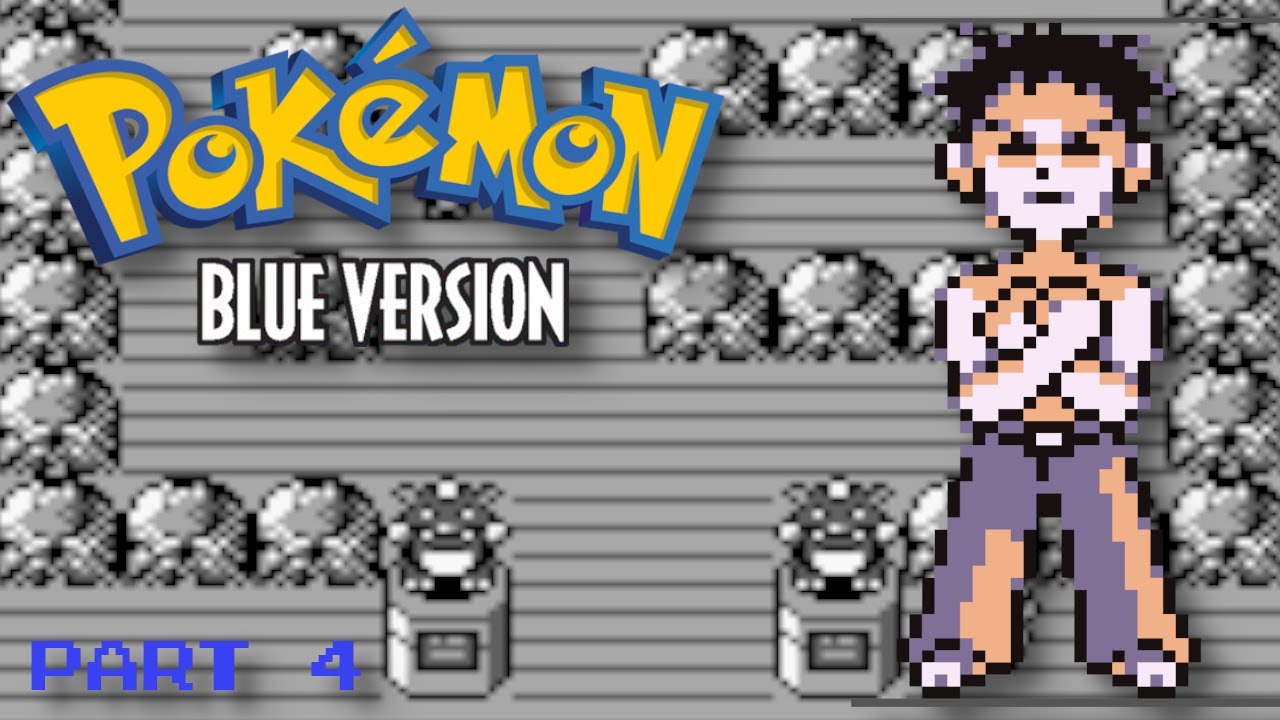 Pokémon Blue - Part 4 | Rock Solid to Flaccid - YouTube