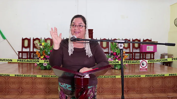Predicacion de la Hna Aracely Dominguez de Veracruz