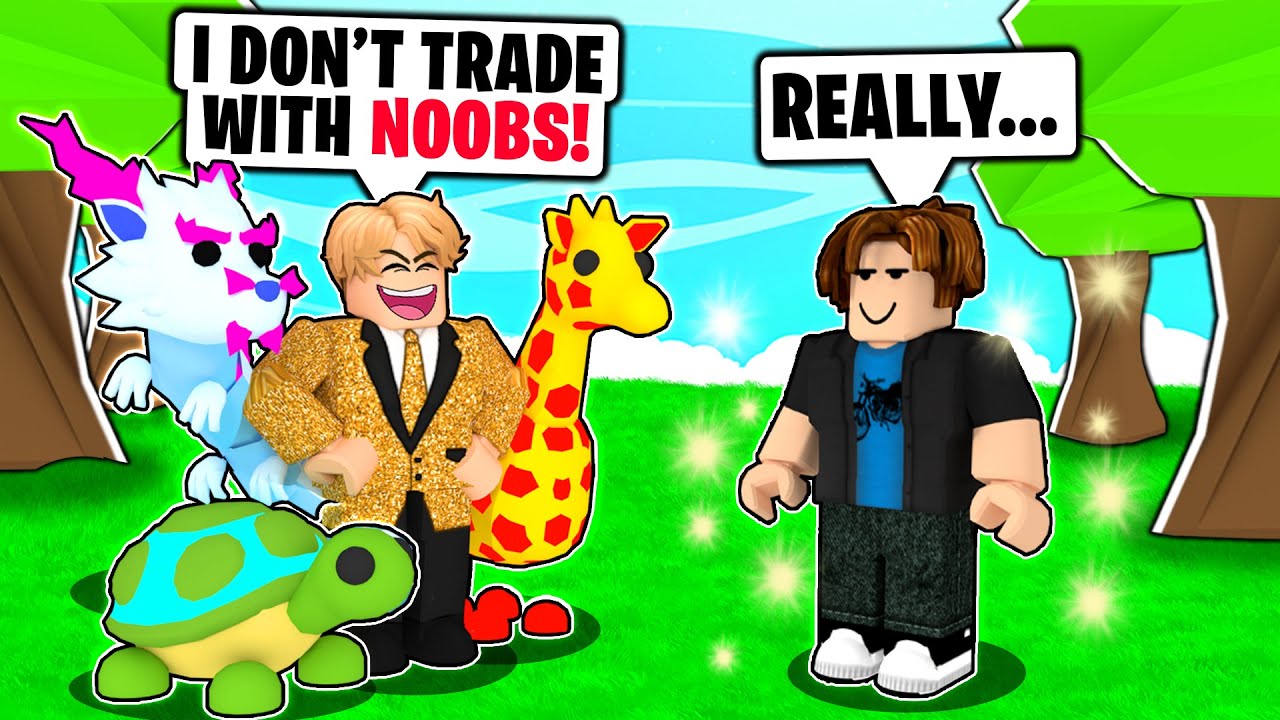 NO ONE Wanted To Trade Me Because I Was POOR In Adopt Me! (Roblox) -  Bilibili