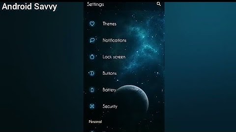 [CM Themes Overview] - Galactic CM 12.x/ CM 13
