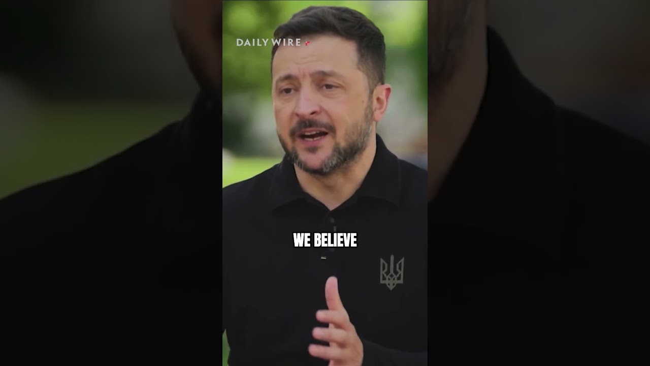 President Zelensky talks about his meeting with Trump and Vance