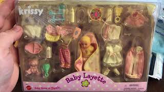 Box Opening - Mattel Baby Krissy - 1999 Baby Sister of Barbie