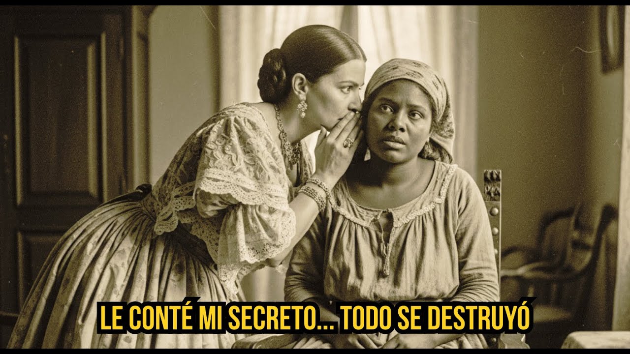 La esposa del hacendado confió su mayor secreto a la esclava María... y todo se salió de control