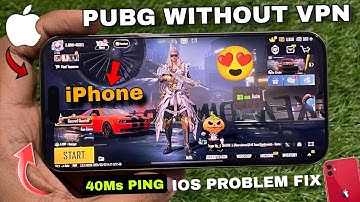 HOW TO PLAY PUBG WITHOUT VPN IN IPHONE | IPHONE PUBG HIGH PING ISSUE FIX