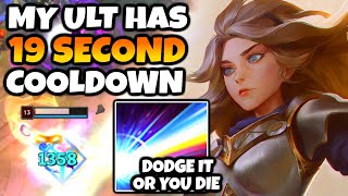 Lux Mid but my Ult has no CD and if you get hit you are probably dead