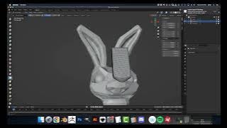 0702 Blender 4 3d Print I   ( Sub meshes )