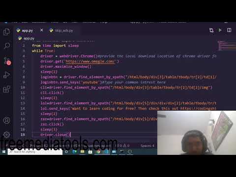 Python 3 Selenium Omegle API Bot to Increase Website Traffic Fast For Free Full Project For Beginner