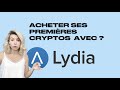 On pense quoi de lydia pour acheter ses premires cryptos 