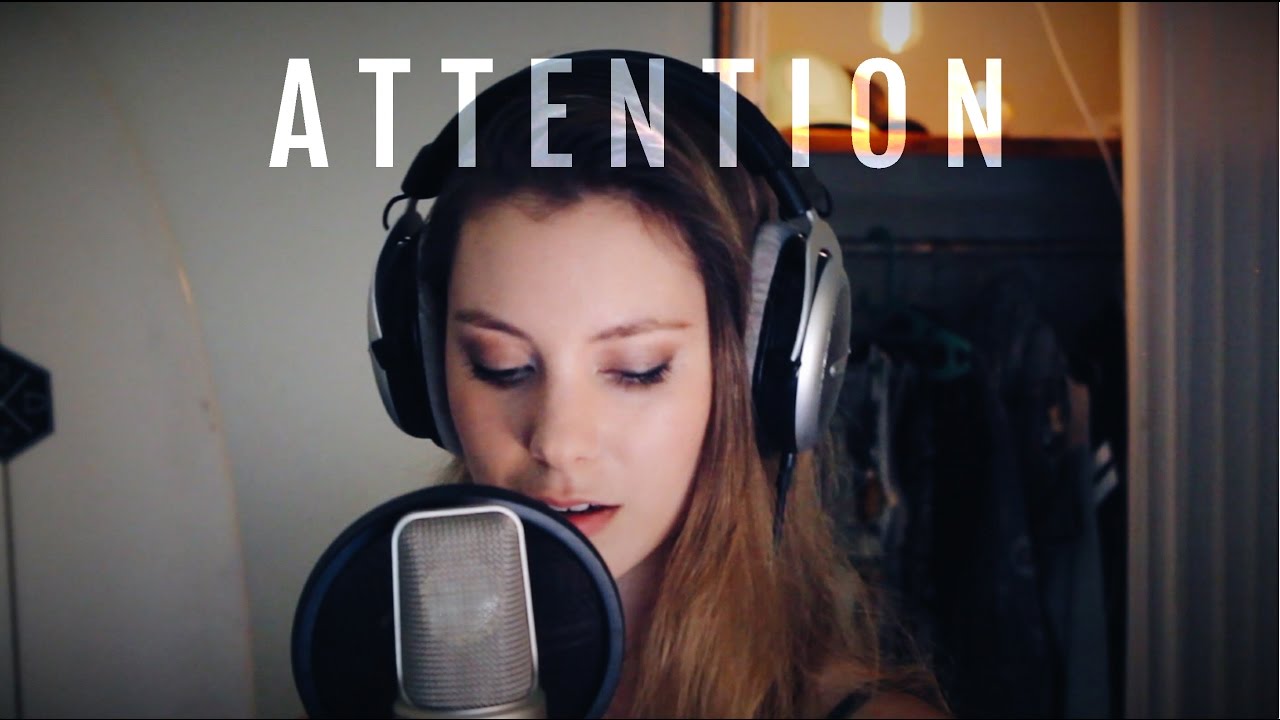 Charlie Puth attention. Vocals by Romy Wave. Attention speed up