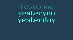 YESTERME, YESTERYOU, YESTERDAY - STEVIE WONDER