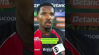 CACÁ LAMENTA PERDA DE INTENSIDADE DO VITÓRIA CONTRA O MIRASSOL | #shorts | ge.globo