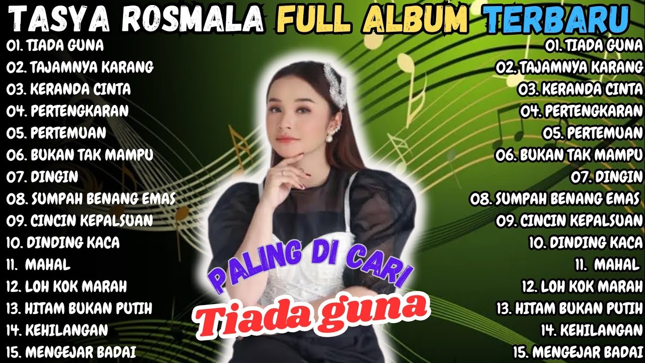 TASYA ROSMALA || TIADA GUNA - ADELLA - DANGDUT KOPLO - FULL ALBUM - MP3 TANPA IKLAN