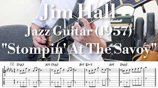 Jim Hall "Stompin' At The Savoy"  TAB | Jazz Guitar