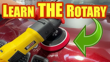 Tricks and tips on how to use the rotary polisher to get great results.