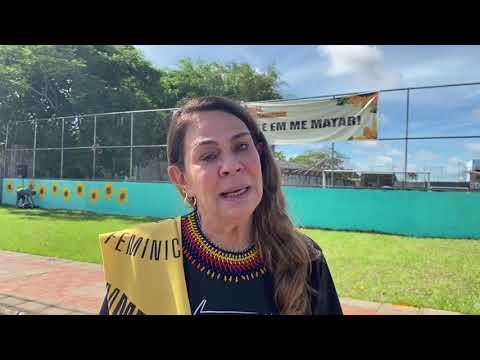 Concita Maia fala sobre violência contra a mulher