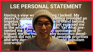 Reading my UCAS Personal Statement as a Final Year University Student