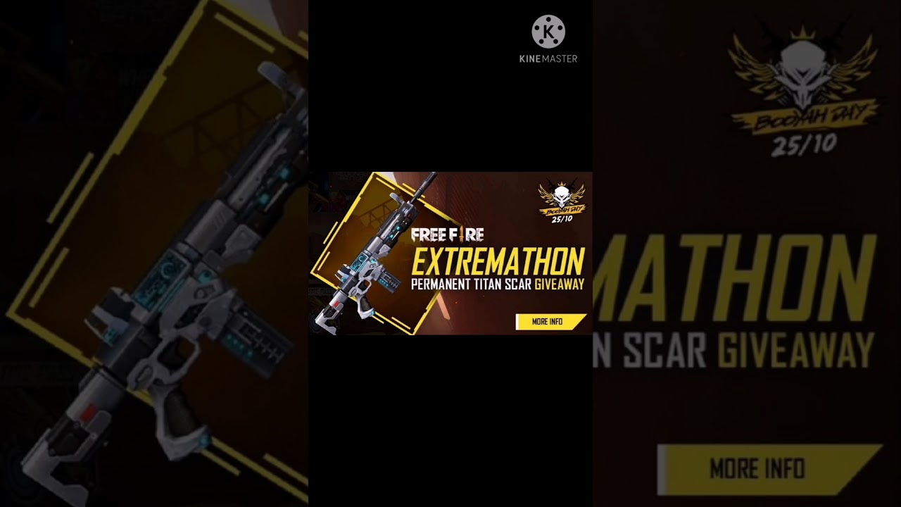 Free Fire Titan Scar Code For Free Claim Now Titan Scar